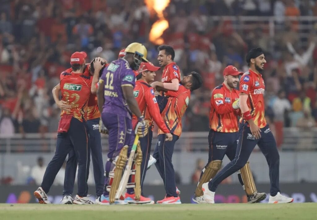 অভাবনীয় জয়ে পাঞ্জাবের রেকর্ড, বর্ষবরণেই হার কলকাতার