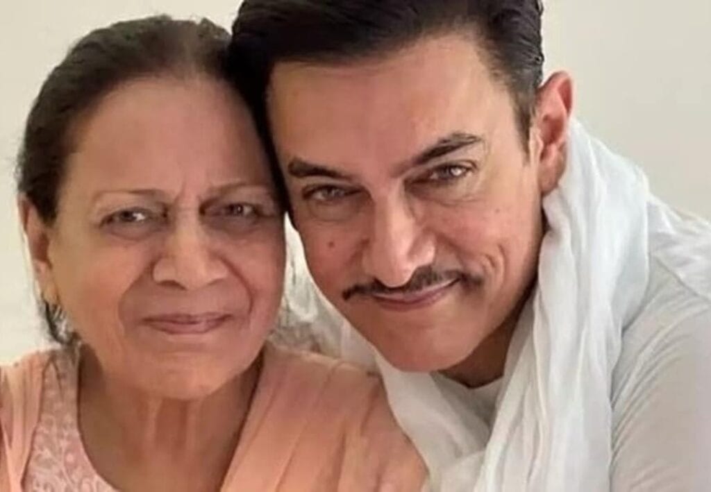 বয়স তো কেবল সংখ্যা! ৯০ বছর বয়সে বলিউডে অভিষেক আমিরের মায়ের