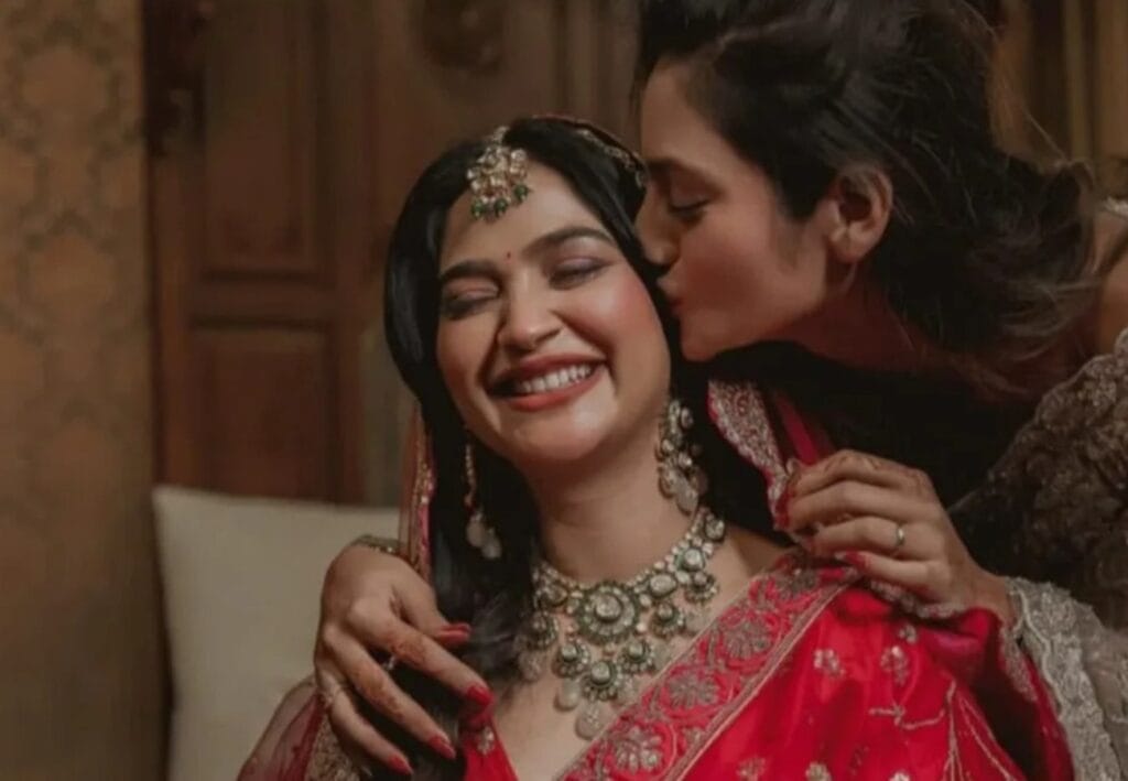 লাল লেহঙ্গায় 'ব্রাইড' নুজহত, বোনের বিয়ে কেমন কাটালেন নুসরত? অদেখা ছবি এল প্রকাশ্যে