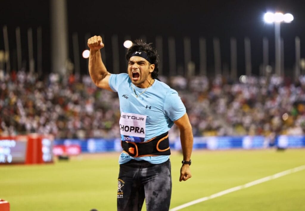 এক বর্শায় দুই পাখি! প্যারিসে ওয়েবারকে টপকে ডায়মন্ড খেতাব নীরজের