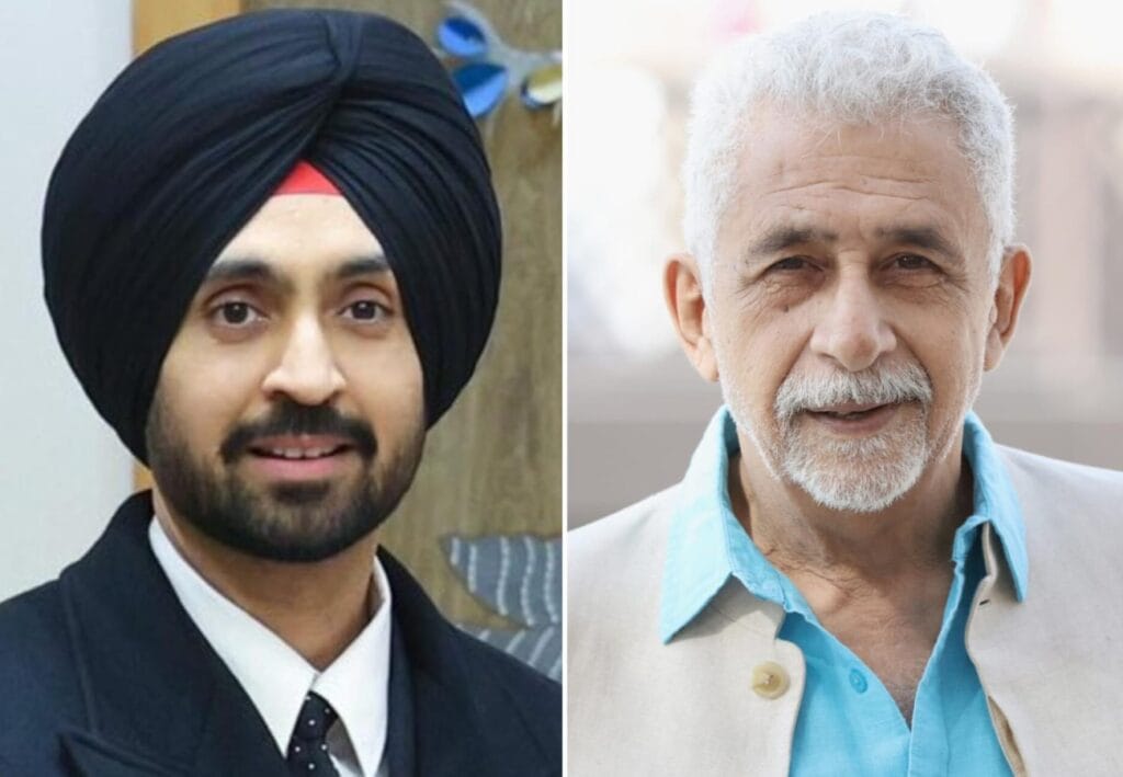 দিলজিতের প্রসঙ্গে ‘জুমলা পার্টি’কে খোঁচা! বিতর্কে পড়েও নিজের অবস্থান বোঝালেন নাসিরুদ্দিন শাহ