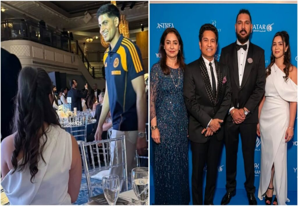 মুখোমুখি হতেই লাজুক হাসি, শুভমন-সারার কি মন জুড়লো? নেটিজেনদের নানা কথা