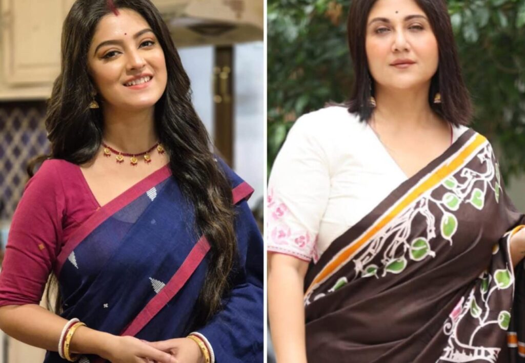 'স্লিভলেস ব্লাউজ' বিতর্কে শ্বেতাকে কটাক্ষ স্বস্তিকার, 'আমি সতী' পাল্টা জবাব নায়িকারও