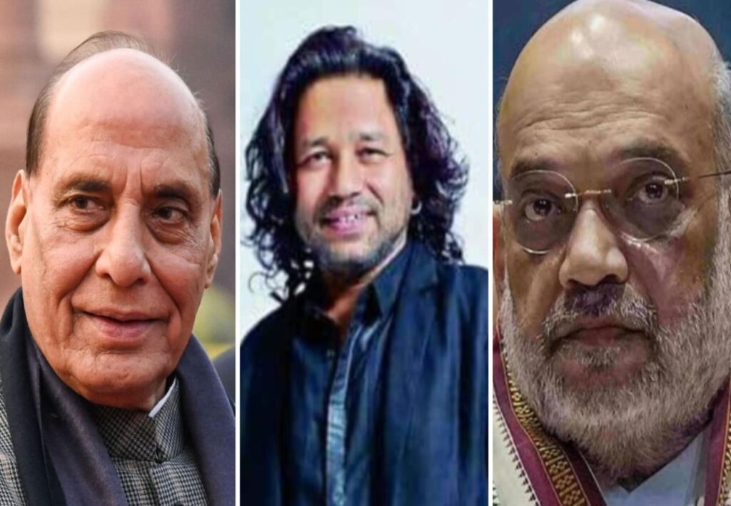 রাজনীতির মঞ্চ ছেড়ে সঙ্গীতমহলে অমিত শাহ ও রাজনাথ সিং! গান বাঁধলেন কৈলাশ