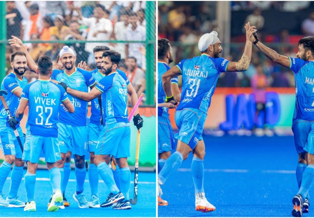 এশিয়া কাপ হকিতে মালয়েশিয়াকে হারিয়ে সুপার ফোরেও সুপার্ব ভারত