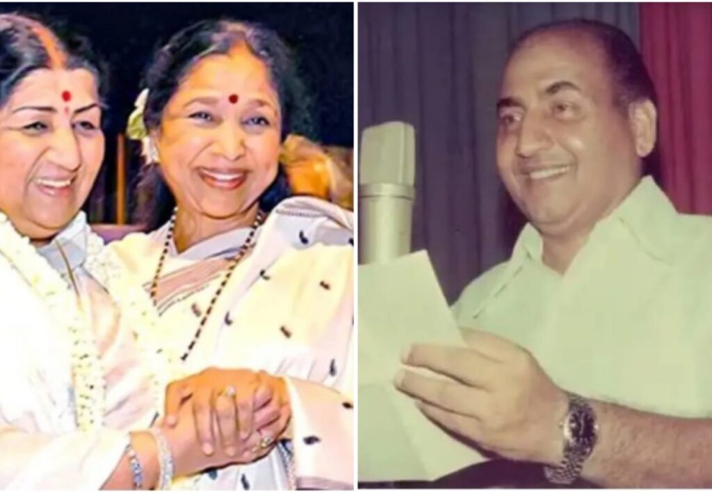 ঈর্ষায় বাবার বিরুদ্ধে ‘অন্তর্ঘাত’ করেছিলেন লতা-আশা, বিস্ফোরক মহ: রফি-পুত্র