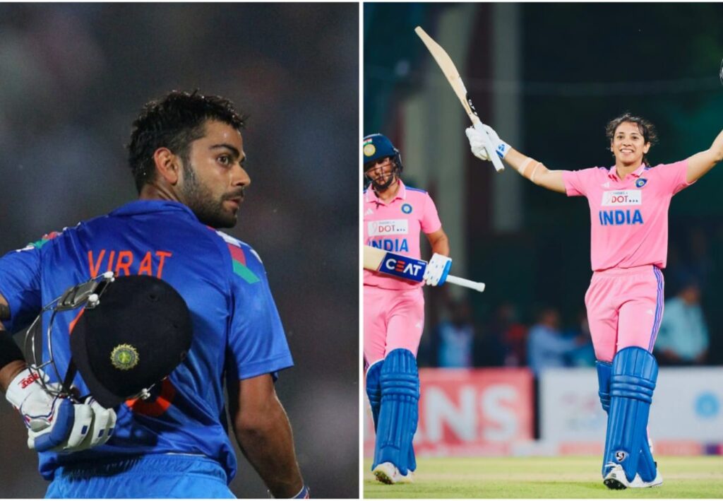 ৩ দিনের মধ্যে ২ সেঞ্চুরি! দ্রুততম সেঞ্চুরিতে বিরাটকেও ছাপিয়ে গেল স্মৃতি মান্ধানা