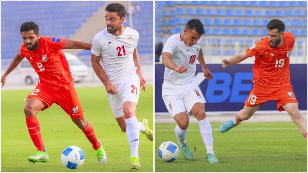 ফিফা র‍্যাঙ্কিংয়ে ২০তম ইরানের বিরুদ্ধে প্রথমার্ধে লড়াই, দ্বিতীয়ার্ধে ম্যাচ হাতছাড়া ভারতের