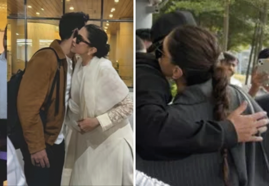 বিমানবন্দরে উষ্ণ আলিঙ্গন! তবে কি শত্রুতা কাটিয়ে এ বার বন্ধুত্বের হাত বাড়াচ্ছেন রণবীর-দীপিকা?