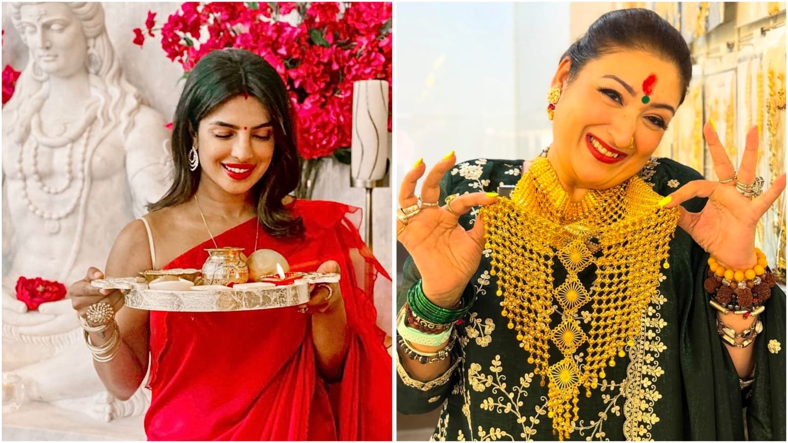 ‘সোনা কিতনা সোনা হ্যায়…!’ করবা চৌথে স্ত্রী’কে বিশেষ উপহার গোবিন্দর