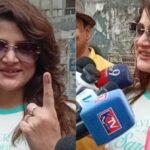 ‘জনতাই জনার্দন’,বেহালায় ভোট দিতে গিয়ে কোন ইঙ্গিত দিলেন অভিনেত্রী শ্রাবন্তী ?