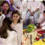 শেষ বিদায়ে ‘আশা তাই’, চোখের জলে ভেঙে পড়লেন শচীন তেন্ডুলকর